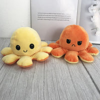 Kawaii Two-sided Cat gato Plush Toys Mood Cat Emotion Cat Gato Doll Double-Sided Flip Doll Peluches For Pulpos Kid Gift
