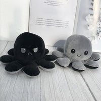 Kawaii Two-sided Cat gato Plush Toys Mood Cat Emotion Cat Gato Doll Double-Sided Flip Doll Peluches For Pulpos Kid Gift