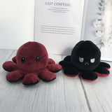 Kawaii Two-sided Cat gato Plush Toys Mood Cat Emotion Cat Gato Doll Double-Sided Flip Doll Peluches For Pulpos Kid Gift