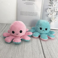 Kawaii Two-sided Cat gato Plush Toys Mood Cat Emotion Cat Gato Doll Double-Sided Flip Doll Peluches For Pulpos Kid Gift