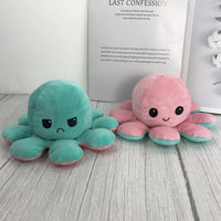 Kawaii Two-sided Cat gato Plush Toys Mood Cat Emotion Cat Gato Doll Double-Sided Flip Doll Peluches For Pulpos Kid Gift