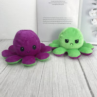 Kawaii Two-sided Cat gato Plush Toys Mood Cat Emotion Cat Gato Doll Double-Sided Flip Doll Peluches For Pulpos Kid Gift