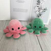 Kawaii Two-sided Cat gato Plush Toys Mood Cat Emotion Cat Gato Doll Double-Sided Flip Doll Peluches For Pulpos Kid Gift