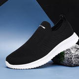 New men sneakers light fashion casual shoes slip-on comfortable women pink couple shoes large size 11 gray without lace design