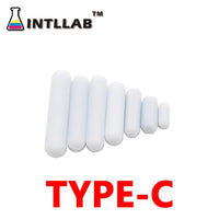 7pcs/Pack Mixed Size Stir Bar PTFE Magnetic Stirrer Mixer Stir Bars