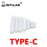 7pcs/Pack Mixed Size Stir Bar PTFE Magnetic Stirrer Mixer Stir Bars
