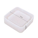 Silicone Ashtray Mold Dried Flower Coaster Mold Epoxy Resin DIY Making Mould Craft Clay Resin Molds Jewelry Making Accessories