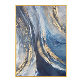 Modern Wall Art Pictures 100% handpainted Gold Foil Canvas Oil Painting Wall Pictures For Living Room Decor Abstract Art Cuadros