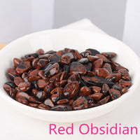 30g / 50g / 100g/Natural Tiger Eye Quartz Gravel Treatment Reiki Pearl Aquarium Garden Kitchen Decoration