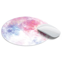 1pcs Cute mouse pad small round large cushion portable office home natural non-slip rubber mouse pad