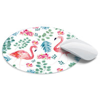1pcs Cute mouse pad small round large cushion portable office home natural non-slip rubber mouse pad