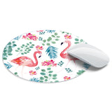 1pcs Cute mouse pad small round large cushion portable office home natural non-slip rubber mouse pad