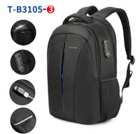 Tigernu USB Recharging Men 15.6 inch Laptop Backpacks Student Schoolbag For Boys Waterproof Quality Male Rucksack Mochila Bag