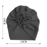 Flower Baby Hat Toddler Turban 6m-18m Infant Headwraps Kids Bonnet Newborn Toddler Beanie Cap