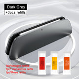 Baseus Car Air Freshener Metal Ceramic Fragrance For Auto Interior Accessories Mini Reuse Car Diffuser Magnetic Car Perfume