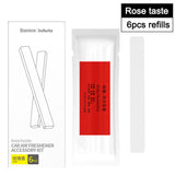 Baseus Car Air Freshener Metal Ceramic Fragrance For Auto Interior Accessories Mini Reuse Car Diffuser Magnetic Car Perfume