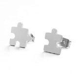 Multiple Golden Stainless Steel Cute Stud Earrings for Women Girls 2020 Fashion Minimalist Earrings Carnations Jewlery Gifts