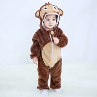 Winter Baby Clothes Panda Rabbit Romper Boy Costume Newborn Romper For Bebes Clothing Kids Girl Jumpsuit Toddler Infant Sleepers
