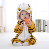 Winter Baby Clothes Panda Rabbit Romper Boy Costume Newborn Romper For Bebes Clothing Kids Girl Jumpsuit Toddler Infant Sleepers