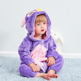 Winter Baby Clothes Panda Rabbit Romper Boy Costume Newborn Romper For Bebes Clothing Kids Girl Jumpsuit Toddler Infant Sleepers