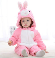 Winter Baby Clothes Panda Rabbit Romper Boy Costume Newborn Romper For Bebes Clothing Kids Girl Jumpsuit Toddler Infant Sleepers
