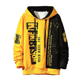 Brand Men Hoodie Sweatshirts Oversized Hip Hop Japanese Streetwear Spring Hooded Men Fashion Casual English Gaffiti Men&#39;s Hoodie