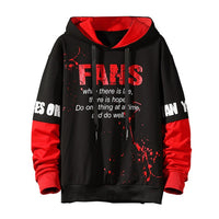 Brand Men Hoodie Sweatshirts Oversized Hip Hop Japanese Streetwear Spring Hooded Men Fashion Casual English Gaffiti Men&#39;s Hoodie