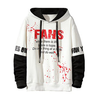 Brand Men Hoodie Sweatshirts Oversized Hip Hop Japanese Streetwear Spring Hooded Men Fashion Casual English Gaffiti Men&#39;s Hoodie