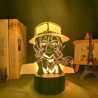 Bungo Stray Dogs Osamu Dazai Lamp Friend for Room Decor Birthday Gift Gadget Nakahara Chuya Night Light  Anime Neon Light Dazai