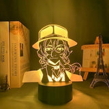 Bungo Stray Dogs Osamu Dazai Lamp Friend for Room Decor Birthday Gift Gadget Nakahara Chuya Night Light  Anime Neon Light Dazai