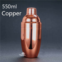 Stainless Steel Cocktail Boston Bar Shaker: 2-piece Set: 18oz Unweighted &amp; 28oz