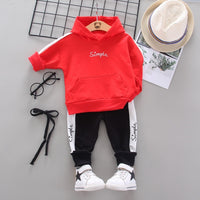 LZH Infant Clothing 2021 Autumn Winter Baby Boys Clothes Long Sleeve Pants 2pcs Kids Outfits Suit For Baby Sets Newborn Clothes