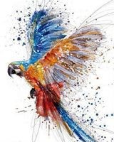 AZQSD Painting By Numbers Tiger Oil Painting Paint By Numbers For Adults Animal Hand Paint Kit Canvas Home Decor Gift Diy