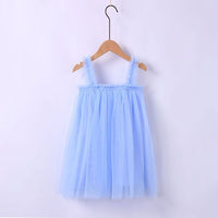 Girls Fashion Suspender Tutu Dress Baby Kids Children Princess Colorful Dress
