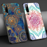 Mandala Case for Huawei P30 P40 P20 Lite Pro Mate 30 20 Lite Pro P Smart Plus 2019 Honor 20 9X Pro Lite Nova 6 Phone Cover Funda