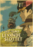 Anime Collection Miyazaki Hayao/Patlabor/Totoro Retro Kraft Paper Poster For Living Room Bar Decoration Stickers Wall Painting