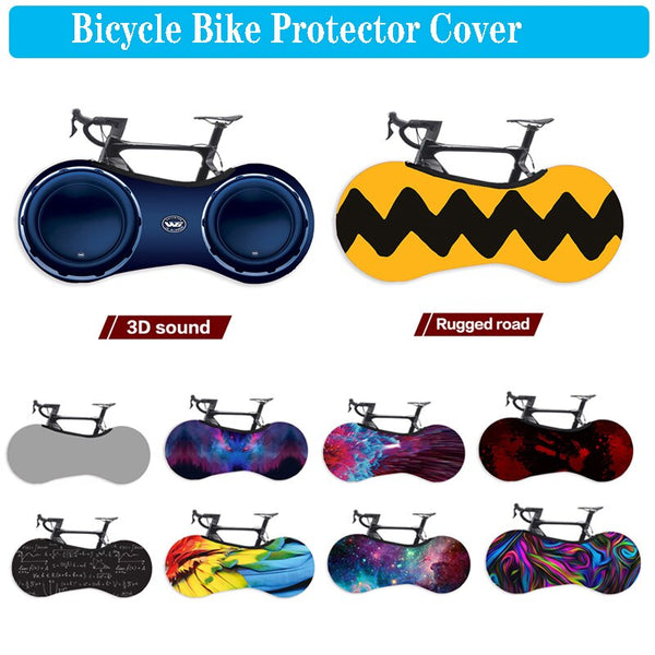 Cycling Bicycle Bike Protector Cover MTB Road Bicycle Semi-Covering Anti-dust Wheels Frame Covers Scratch-proof Storage Bike Bag