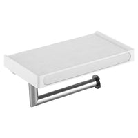 ROLYA SUS 304 Stainless Steel Wall Mount Bathroom Lavatory  Tissue Holder Paper Towel Holder Rolling Toilet Paper Holder