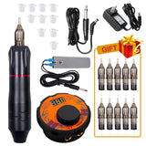 BMX Professional  Rotary Tattoo Machine Swiss Motor Pen Permanent Makeup Tattoo Machine Sets Strong Quiet Motor Supply