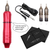 BMX Professional  Rotary Tattoo Machine Swiss Motor Pen Permanent Makeup Tattoo Machine Sets Strong Quiet Motor Supply