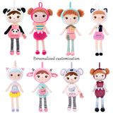2021 New Original Metoo Doll Cartoon Stuffed Animals Soft Plush Toys for Birthday Children Gifts Personalised Customized Name
