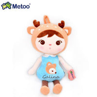 2021 New Original Metoo Doll Cartoon Stuffed Animals Soft Plush Toys for Birthday Children Gifts Personalised Customized Name