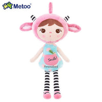 2021 New Original Metoo Doll Cartoon Stuffed Animals Soft Plush Toys for Birthday Children Gifts Personalised Customized Name