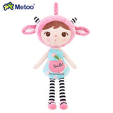 2021 New Original Metoo Doll Cartoon Stuffed Animals Soft Plush Toys for Birthday Children Gifts Personalised Customized Name