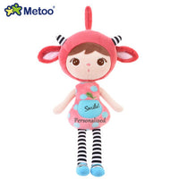 2021 New Original Metoo Doll Cartoon Stuffed Animals Soft Plush Toys for Birthday Children Gifts Personalised Customized Name