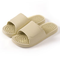 Women Indoor Slippers Soft PVC 2021 Summer Shoes Woman Men Home Slides Anti-slip Female Lovers Massage Bathroom Slipper SH01152