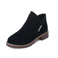 NOWORRY Brand Design 2021 High Quality Square Heels Classic Fashion Rivets Elastic Ankle Boots Shoes Women Chelsea Boots