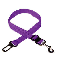 Adjustable Dog Cat Car Safety Belt Pet Vehicle Seat Belt Leash For Dogs Travel Traction Collar Harness Dog Lead Clip pet product