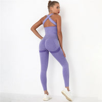 2 Pcs Sets Yoga Suit Tummy Control Sports Suits High Stretch Yoga Leggings Sets Fitness Sports Shirt Sets Training Sets Gym Wear