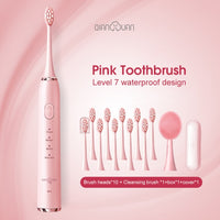 Electric Toothbrush Ultrasonic Brush IPX7 Waterproof USB Charger 4 Modes Recharge Sterilization Sonic Toothbrush